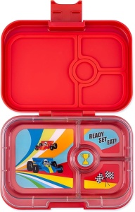 Yumbox Panino – Cutie de prânz roșie „Racecars”