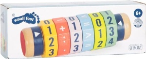 Calculator rulant din lemn 1x1 „Educate” - Small Foot