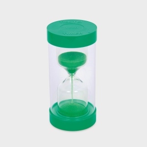 Clepsidra jumbo cu nisip verde, 1 minut, TickiT