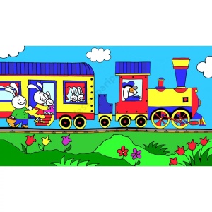 Diafilm EN - Little Train in the Moss Valley