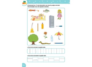 Caiet educativ de matematică pentru grupa mare, cu activități și exerciții care dezvoltă gândirea logică, înțelegerea numerelor și pregătirea copiilor pentru școală.