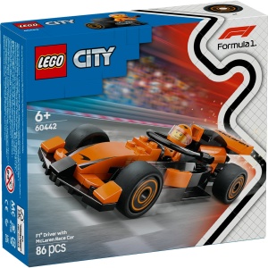 LEGO® City Pilot F1® cu mașină de curse McLaren