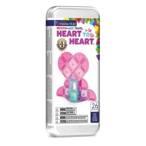 MAGNA-TILES microMAGS Heart to Heart Travel Set - 26 piese