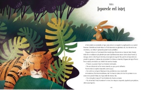 Copertă colorată a cărții „Noapte bună din toate colțurile lumii”, cu ilustrații blânde și motive de basm, ideală pentru poveștile de seară ale copiilor.