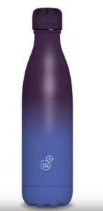 Steel vacuum bottle Ars Una 500ml black-blue