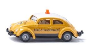 VW Beetle ADAC, mașină metalică colecție, jucărie vehicul intervenție - SIKU 1561
