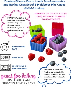 Yumbox silicon patrat - Img 2