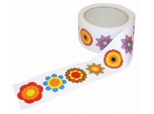 Autocolante rola flori - Playbox
