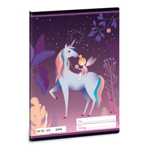 Caiet A5 dictando 32 file Magic Forest - Ars Una