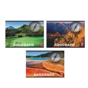 Caiet de geografie 17 x 24 cm, 24 file - Clasic