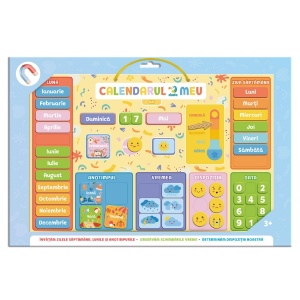 Calendar educativ magnetic in limba romana - Img 2