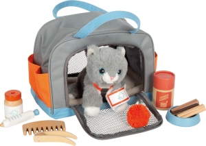 Cat with carry bag and carry set SmallFoot - Img 4