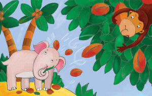 Diafilm HU - Az elefant reggelije