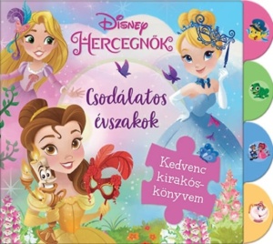 Disney Hercegnők – Csodálatos évszakok - Kedvenc kirakóskönyvem