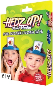 Hedz Up! Utazó Kiadás - Pörgős kitalálós családi kártyajáték
