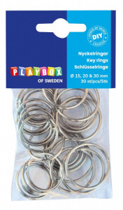 Inele Metalice Pentru Chei Si Brelocuri , Playbox