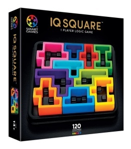 IQ Deluxe Square - Joc de logică Smart Games cu 120 de provocări