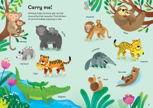 LITTLE FIRST STICKERS BABY ANIMALS - Img 2