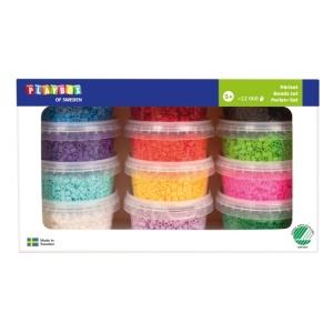 Playbox Margele de calcat - 12 culori de baza - 12000buc