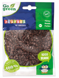 Playbox Margele de calcat Bio - maro - 1.000buc