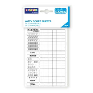 Playbox Yatzy score sheets
