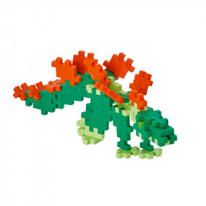 Plus-Plus Stegosaurus în cilindru, 100 piese - Img 2