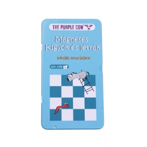 Purple Cow - Kígyók és létrák mágneses utazó társasjáték