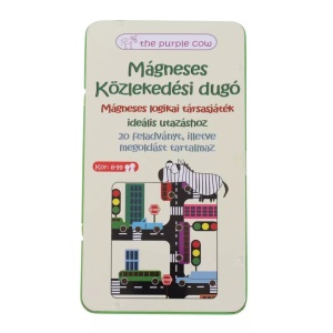 Purple Cow - Közlekedési dugó mágneses logikai játék