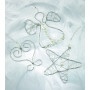Rolă de sârmă metalică argintie Playbox de 25 metri și 0,3 mm grosime pentru proiecte creative, hobby-uri și decorațiuni handmade.