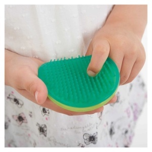 Set TickiT cu 10 discuri senzoriale texturate din silicon, pentru dezvoltarea percepției tactile, integrării senzoriale și coordonării copiilor de peste 3 ani.