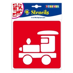 Stencils vehicles