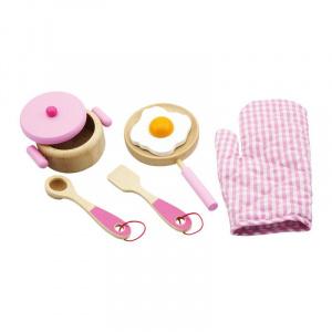 Accesorii de bucatarie din lemn, Viga Toys