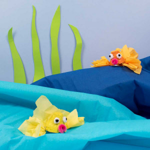 Crepe paper set 10 colours 50 x 200 cm, Playbox - Img 2