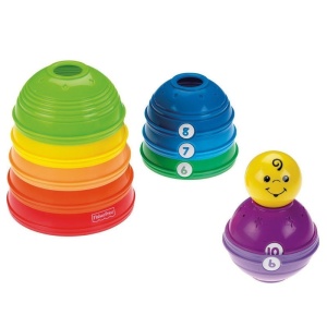 Cupe colorate de stivuit, Fisher-Price - Img 3