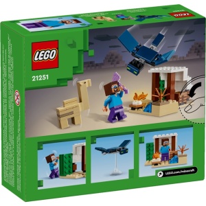 Expeditia lui Steve in desert LEGO® Minecraft™