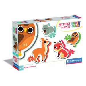Forest animals puzzle 2+