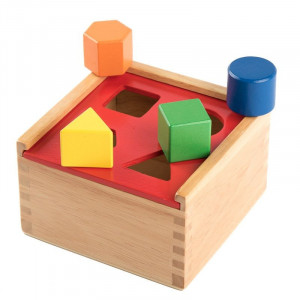 Forme colorate in cutie, Viga Toys - Img 5