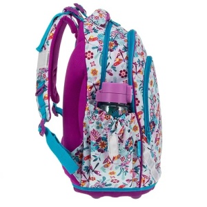 Rucsac fete Ars Una Dragonfly – ergonomic, 23L, design libelule. Lateral.