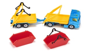 HGV with Skip and Trailer - SIKU 1695 - Img 3