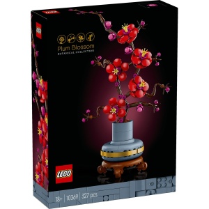 LEGO® Icons Flori de prun - Eleganță florală inspirată din arta tradițională