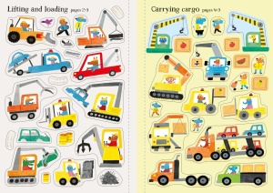 LITTLE FIRST STICKERS DIGGERS AND CRANES - Img 3