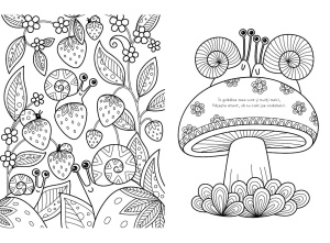 Cartea de colorat „Magia florilor – 1000 de ștrasuri autocolante” de la Kreativ, cu ilustrații florale și peste 1000 de ștrasuri decorative pentru activități creative și artistice.