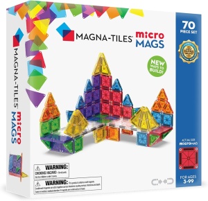 MAGNA-TILES Combo + microMAGS, 70 piese