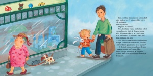 Max nu se teme de întuneric – carte ilustrată cu Max în holul întunecat, învățând să-și depășească teama cu o idee ingenioasă.