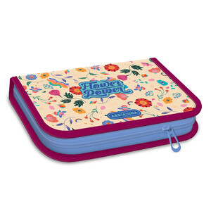 Penar echipat Filled-up pencil case Flower Power Ars Una - Img 1
