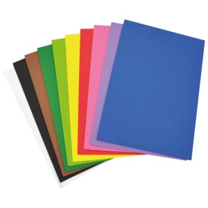 Playbox Foam Sheets – set 10 foi spumă colorată 30×20 cm, ideale pentru decupat, lipit și activități art & craft pentru copii.