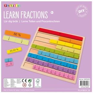 Playbox Learn Fractions - Rectangles