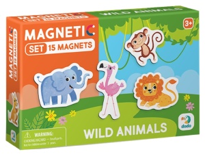 Primul puzzle magnetic, animale - Img 1