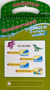 Varázsecset - Dinoszauruszok - Színezd ki a varázsecsettel - Img 2
