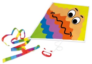 Set Playbox cu 10 zmee albe din nailon pentru decorare, fiecare prevăzut cu ham de vânt și cablu de 30 metri, pregătite pentru personalizare și zbor.